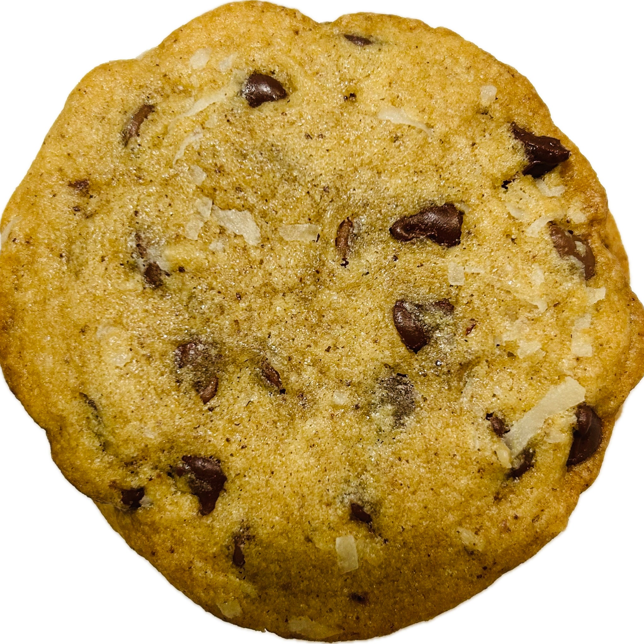 The Sapphire-milk & semi-sweet chocolate chips with coconut