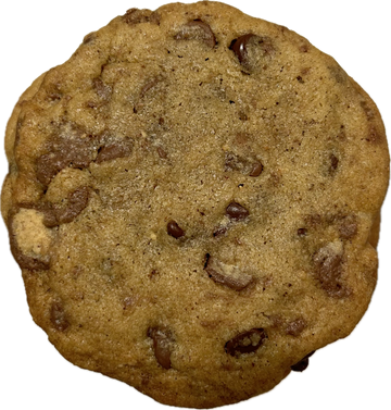 The Emerald-milk & semi-sweet chocolate chips with milk & dark chocolate peanut butter cup